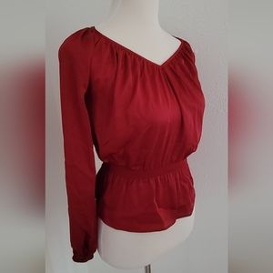 Michael Kors Red Blouse (Petite)